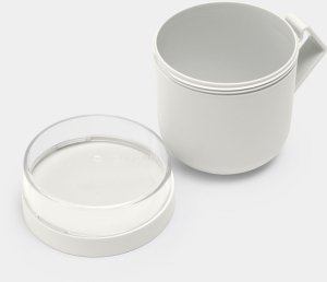 BRABANTIA Make &amp; Take soup can 0.6L light gray 203848 5