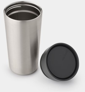 BRABANTIA Make &amp; Take thermal mug 0.36 L dark gray 228681 2