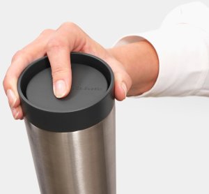 BRABANTIA Make &amp; Take thermal mug 0.36 L dark gray 228681 5