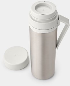 BRABANTIA Make &amp; Take thermal mug 0.5 L light gray 228667 2