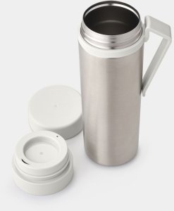 BRABANTIA Make &amp; Take thermal mug 0.5 L light gray 228667 3