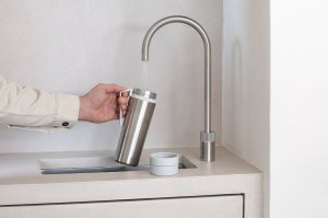 BRABANTIA Make &amp; Take thermal mug 0.5 L light gray 228667 4