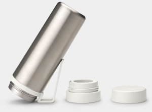 BRABANTIA Make &amp; Take thermal mug 0.5 L light gray 228667 6