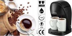 Floria ZLN9297 Coffee machine with 2 cups set 025L 450W 8