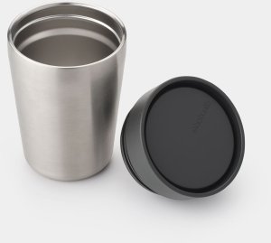 BRABANTIA Make &amp; Take thermal mug 0.2 L dark gray 228728 2