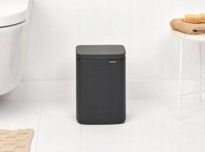 BRABANTIA waste bin Bo 4L Mineral Infinite Gray 233708 8