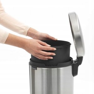 BRABANTIA pedal bin NewIcon 12L Confident Grey 233487 13