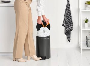 BRABANTIA pedal bin NewIcon 12L Confident Grey 233487 7