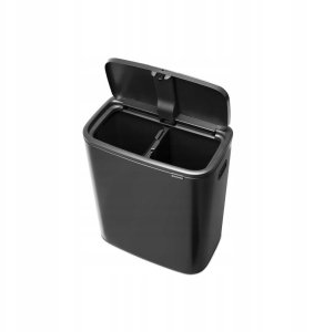 BRABANTIA BO waste bin 2x30l Confident Grey 233609 2