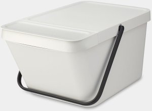 BRABANTIA Sort & Go waste sorting container 20L grey 277702 1