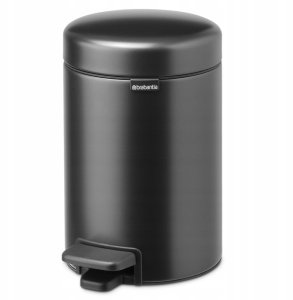 BRABANTIA pedal bin NewIcon 3L Confident Grey 233449 2