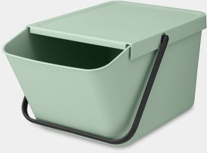 BRABANTIA Sort & Go waste bin 20L jade green 277764 2