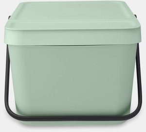 BRABANTIA Sort & Go waste bin 20L jade green 277764 5