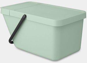BRABANTIA Sort & Go waste bin 20L jade green 277764 6