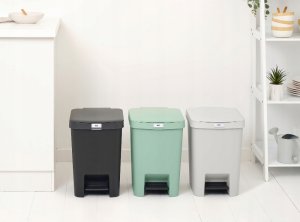 BRABANTIA StepUp pedal bin 25 l Light Grey 800207 3