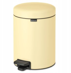 New! BRABANTIA pedal bin NewIcon 5L Mellow Jellow 233784 2