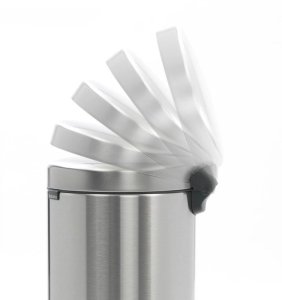 New! BRABANTIA pedal bin NewIcon 5L Satin Taupe 233982 12