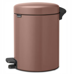 New! BRABANTIA pedal bin NewIcon 5L Satin Taupe 233982 4