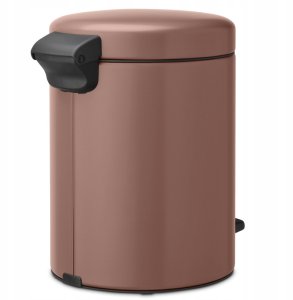 New! BRABANTIA pedal bin NewIcon 5L Satin Taupe 233982 5