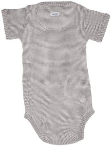 Lodger Romper Ciumbelle knitted cotton bodysuit with short sleeves Donkey 68 cm RFC 078_68 2