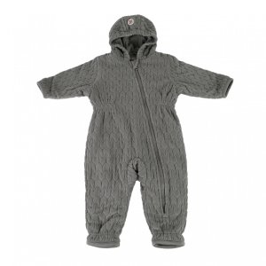 Lodger Skier Empire Fleece Overalls 3-6 months 68 size Sharkskin SK 601_3-6 1