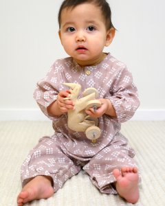 (V) Sale price! Lodger Jumper Tribe Muslin baby blanket without quotes Rose 68 cm JP 107_68 2