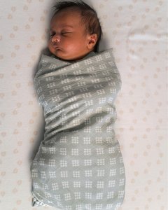 Lodger Swaddle Tribe Muslin cotton diaper 120x120 cm Warm Green SWT 080 3