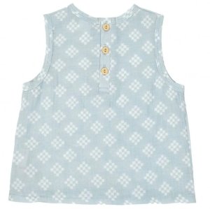 Cocoon Lodger Tank Topper Tribe Muslin summer baby tank top Ice Flow 74 cm TP 105_74 2