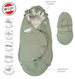 Lodger Bunker Folklore Fleece all-season sleeping bag Elm BK 632 7