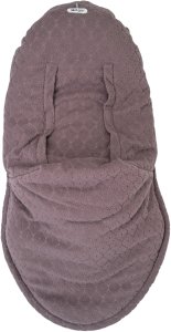 Lodger Bunker Folklore Fleece all-season sleeping bag Mauve BK 330 2