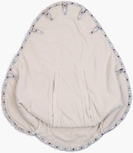 Lodger Bunker Folklore Fleece all-season sleeping bag Beige BK 630 3