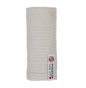 New! Lodger Swaddler Seersucker cotton diaper 120x120 cm Steel SW 108 3