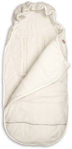 New! Lodger Mini Bunker Teddy all-season sleeping bag for car seats Cloud Dancer BKM 101 1