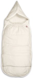 LODGER Lodger Mini Bunker Teddy all-season sleeping bag for car seats Cloud Dancer BKM 101 3