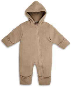 New! Lodger Skier Teddy Jumpsuit 0-3 months. Size 62. Beige SKT 630_0-3 3