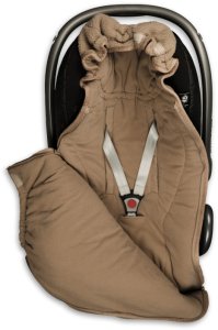 LODGER Lodger Mini BunkerTeddy all-season sleeping bag for car seats Beige BKM 630 3