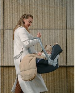 LODGER Lodger Mini BunkerTeddy all-season sleeping bag for car seats Beige BKM 630 4