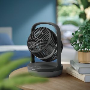 New! PHILIPS 3000 series Desk fan black CX3050/01 6