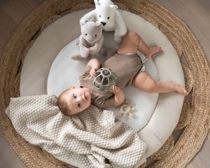 New! Baby's only silicone teether ball 0+ Urban Green BO-860.862.125.50 2