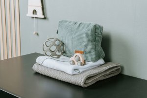 New! Baby's only silicone teether ball 0+ Urban Green BO-860.862.125.50 3