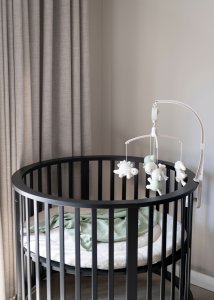 New! Baby's only musical carousel animals 0+ Laurel green/ Warm linen BO-815.023.062.50 4