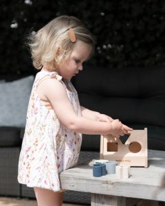 Polesie New! Baby's only wooden shape sorting toy house 10+ Earth BO-860.863.800.50 2