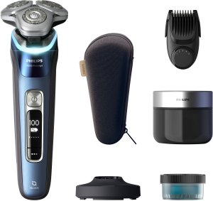 New! PHILIPS i9000 Prestige Ultra Wet/Dry Electric Shaver (Rechargeable) Mystic Aqua XP9201/33 1