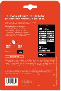 HD plus HD+ module including 6 months HD+ channel package 4