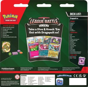 Pokemon TCG: League Battle Deck Dragapult ex trading card set 5