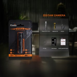 Fenix   E12 V3.0 flashlight, 200 lm 8