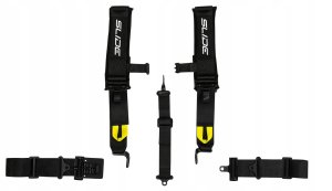 Pasy sportowe Slide V2 Czarne 5P 3" Offroad 3