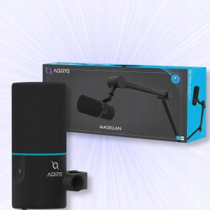 Mikrofon AQIRYS Mikrofon przewodowy MAGELAN black 2