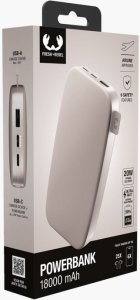 FRESH 'N REBEL POWERBANK 18000 MAH USB-C PD 20W SILKY SAND 7