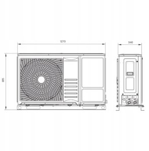 Hisense AHZ-080HCDS1 | Hi-Therma 8 kw Monoblock Unit 14